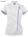 WZ-7010 WorkMed żakiet medyczny kosmetyczny ochronny kolor biały z błękitem.jpg