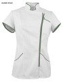 WZ-7010 WorkMed żakiet medyczny kosmetyczny ochronny kolor biały z khaki.jpg