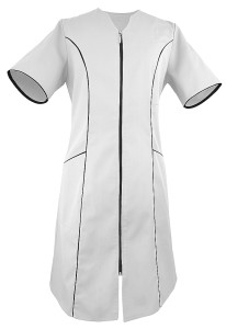 Fartuch sukienka medyczna WORKMED WS-1011 biały