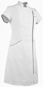 Sukienka medyczna WS-7010 biała