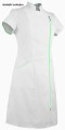 WS-7010 WorkMed sukienka fartuch medyczny kosmetyczny kolor biały z seledynem.jpg