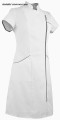 WS-7010 WorkMed sukienka fartuch medyczny kosmetyczny kolor biały z szarym.jpg