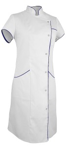 Sukienka medyczna WS-7011 biała