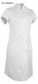 WS-7011 WorkMed Sukienka fartuch medyczny kosmetyczny ze stójką kolor biały.jpg