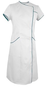 Sukienka medyczna WS-7021 biała