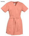 WorkMed WT-4320 Tunika wiązana kimono medyczna kosmetyczna kolor łososiowy.jpg