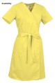 WorkMed WS-4320 sukienka fartuch wiązany kimono medyczny kosmetyczny kolor bladożółty.jpg