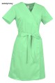 WorkMed WS-4320 sukienka fartuch wiązany kimono medyczny kosmetyczny kolor seledynowy.jpg