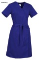 WorkMed WS-4320 sukienka fartuch wiązany kimono medyczny kosmetyczny kolor szafirowy.jpg
