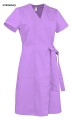 WorkMed WS-7320 Fartuch sukienka medyczna kosmetyczna wiązana - kimono kolor wrzosowy.jpg