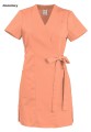 WorkMed WT-7320 Tunika medyczna kosmetyczna wiązana kimono kolor łososiowy.jpg