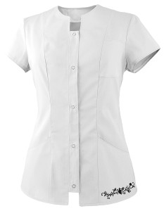 Żakiet medyczny kosmetyczny WORKMED WZ-7121H biały