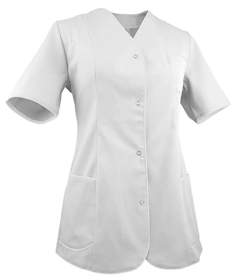 Fartuch żakiet medyczny ochronny WORKMED WZ-2010 biały.jpg