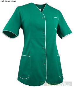 Żakiet damski trawiasty z białym rozm. 34, model WZ-2010