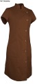 WS-7011J WorkMed fartuch sukienka ochronna medyczna kosmetyczna kolor brązowy.jpg