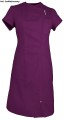 WS-7020J WorkMed fartuch sukienka ochronna medyczna kosmetyczna kolor bakłażanowy.jpg