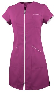 Tunika medyczna fioletoworóżowy z białym rozm. 46, model  WT-7120