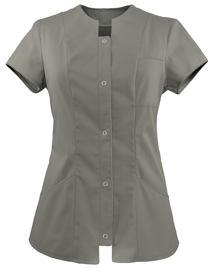Żakiet medyczny kosmetyczny uniform WORKMED WZ-7121 kolor szary.jpg