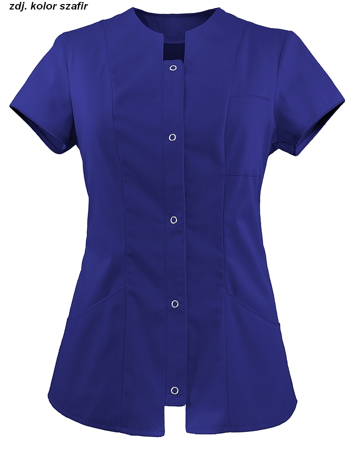 Żakiet medyczny kosmetyczny uniform WORKMED WZ-7121 kolor szafir.jpg