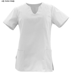 Bluza medyczna damska kol. biały rozm. 58, model WB-4022