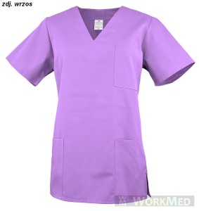 Bluza medyczna kolor wrzos rozm. 48, model WB-4020